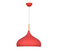 GSZCCZS Macaron Moderne Macaron Suspendu des lumières Nordiques à Une Lampe Suspendue en Bois à tête Nordique Éclairage décoratif pour Restaurant, Salon, Magasin, Salon NOU