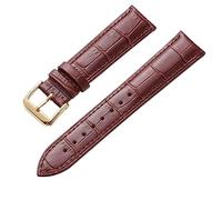 GSZCCZS Montre en cuir avec sangle de basket-ball pour hommes et femmes BRACK-BRACKET STRAP (D, 21 mm)