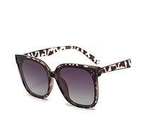 GSZCCZS Nouveau 2025 Lunettes de Soleil Hommes et Femmes Big Frame Street Shooting Fashion Decorative Sunglasses (Couleur: E, Taille: 1)