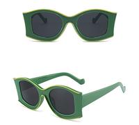 GSZCCZS Nouveau 2025 Lunettes de Soleil Noires Vintage Femmes Soleil Germes pour Hommes Femmes Retro Lunette de Soleil Femme UV400