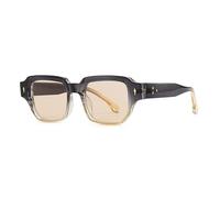 GSZCCZS Nouveau 2025 Vintage Femmes Rivets Lunettes de Soleil Men Shades UV400 Hommes Sun Retro Sun