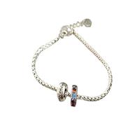 GSZCCZS NOUVEAU 2026 925 Bracelet de lettre de zircon en argent sterling pour sa conception Bijoux géométrique vintage décoration cadeau d'anniversaire de luxe avec vos accessoires