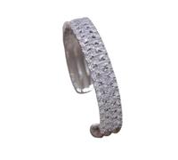 GSZCCZS Nouveau 2026 Unisexe 5 Bijoux de mode coréenne Bijoux de mode en deux couleurs Bracelet à ouverture de zircon plaqué Elegant Women's Daily Travail ACCESSOIRES DÉCORI