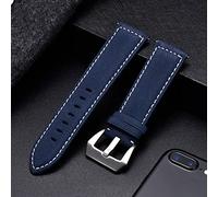 GSZCCZS Nouveau bande de montre en cuir rétro rouge marron noir 18 20 22 22 mm bracelet en cuir en acier inoxydable Boucles de boucle (C, 20 mm)