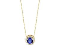 GSZCCZS Nouveau collier de joyau bleu 2026 pour femmes 925 argent sterlin