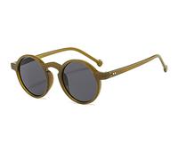 GSZCCZS Nouveaux Lunettes de Soleil à Cadre Rond 2025 Restauration des Hommes et des Femmes Verres de Soleil du Soleil