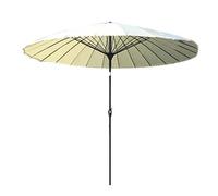 GSZCCZS Parasol de jardin Parasol de jardin extérieur | 2,7 m | Round/inclinable/avec pôle de parapluie de 38 mm de manivelle, pour terrasse/patio/balcon/table basse - sans base de bonnes parasols
