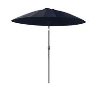 GSZCCZS Parasol de jardin Parasol de jardin extérieur | 2,7 m | Round/inclinable/avec pôle de parapluie de 38 mm de manivelle, pour terrasse/patio/balcon/table basse - sans base de bonnes parasols