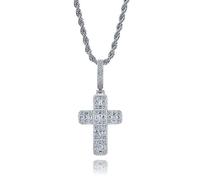 GSZCCZS Pendant le pendentif en conception transversale de 14K Gol