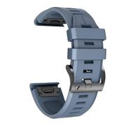 GSZCCZS Pour Fenix 8 Watch Band Remplacement Silicone Watch Sangle pour FENIX 5 / FENIX 6 / FENIX 6 PRO/FENIX 7 / FORERUNNER 935/945 / APPLOC
