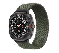GSZCCZS Pour Galaxy Watch Ultra Strap Accessoires 47 mm Sport Bracelet de boucle solo tressée en nylon