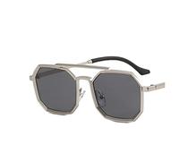 GSZCCZS Punk Street Shooting Fashion Decoration Lunettes de soleil Hommes et femmes Vacances en plein air (couleur : A, taille : 1), F, 33 EU