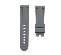 GSZCCZS Remplacement Band Band Silicone Watch Band Watch Watch Watch Strap pour PA-Ne-Rai-Yellow 24 mm/noir / 24 mm