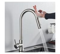 GSZCCZS Robinet, Robinet de Cuisine à capteur doré, mélangeur Chaud et Froid, Robinet à capteur