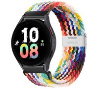GSZCCZS Sangle de 20 mm 22 mm pour Galaxy Watch 6 5 4 Band 40 / 44mm 5pro Active 2 Gear S3 Bracelet élastique tressé pour GT2 / 3 / 4PRO / 5