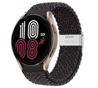 GSZCCZS Sangle de 20 mm 22 mm pour Galaxy Watch 6 5 4 Band 40 / 44mm 5pro Active 2 Gear S3 Bracelet élastique tressé pour GT2 / 3 / 4PRO / 5