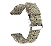GSZCCZS Sangle de surveillance 22 mm 20 mm Slecche de montre en nylon 22 mm Bandle de montre à version rapide 18 mm (gris, 20 mm)