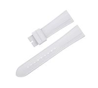 GSZCCZS Soft FluororBber Watch Band pour Tudor Strap M79360.M79363 Boucle de pliage en acier inoxydable Black Black 1958 GMT 41 mm PELAGOS 22 mm Extrémité plate
