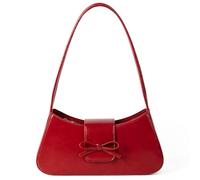 GSZCCZS Suede Bordeaux, Sac à Main Coquette, Sac à Main en Cuir breveté, burguzdy en Daim, Rouge Rouge pour Femmes, Daim sho