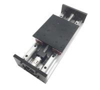 GSZCCZS Table de la Diapositive à Charge Lourde 100mm-1000 mm Plate-Forme de Guide Double Guide HGR20 4pcs Slider 20 mm Module linéaire Coulissant à Billes (700 mm Trait)