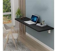 GSZCCZS Tables de Feuilles pour Un Petit Espace, Bureau Flottant Rabattu, Bureau Mural Pliant, Table Flottante montée en Bois Massif, Pliage Mural