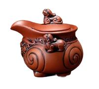 GSZCCZS Tea Kettle Pot Set à thé Fait à la Main, Ensemble de thé extérieur Portable, Ensemble de thé, cafetière, Ensemble de thé rétro ménage, Accessoires de cérémonie de thé Chinois 90 ML pour