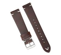 GSZCCZS Véritable sangle de montre en cuir rétro 18 mm 20 mm 22 mm Band de montre à main