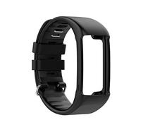 gszfsm001 Bracelet de montre intelligente en silicone multicolore Pour montre intelligente Polar A360 A370 Bracelet Bracelet de remplacement pour bracelet Polar A360 A370 (Noir)