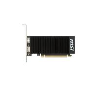 GT 1030 2GH LP OC - Carte graphique - GF GT 1030 - 2 Go GDDR5 - PCIe 3.0 x4 profil bas - HDMI, DisplayPort - san ventilateur