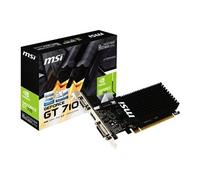 GT 710 2GD3H LP - Carte graphique - GF GT 710 - 2 Go DDR3 - PCIe 2.0 x16 profil bas - DVI, D-Sub, HDMI