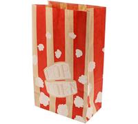 GT CATERING Lot de 100 sacs à pop-corn en papier kraft ingraissable - 2,5 litres