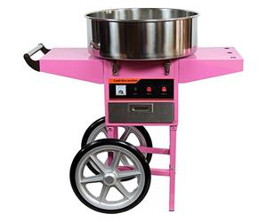 GT CATERING Machine barbe à papa professionnelle avec chariot