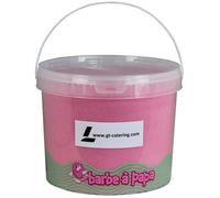 GT CATERING - Sucre pour barbe à papa goût fraise - 5 kg - Fabriqué en France