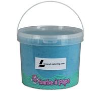 GT CATERING - Sucre pour barbe à papa goût vanille - 5 kg - Fabriqué en France