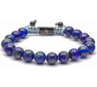 GT Collection | Bracelet simple perle pour hommes avec pierres énergétiques, avec cordon réglable et boîte cadeau