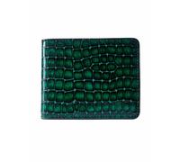 GT Collection Porte-monnaies 'Croc Prestige' bleu nuit / or / vert foncé, Taille XS-XXL