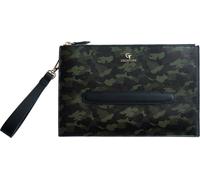 GT Collection | Sac à main d'homme en cuir véritable d'embrayage avec détails dorés | livré dans une boîte cadeau