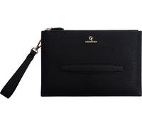 GT Collection | Sac à main d'homme en cuir véritable d'embrayage avec détails dorés | livré dans une boîte cadeau