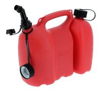 GT GARDEN - Bidon double pour essence et huile - 6 et 3 litres