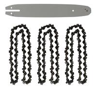 GT GARDEN - Guide 12 pouces (30 cm) avec lot de 3 chaînes 44 maillons pour multifonction 4 en 1 et outil sur perche