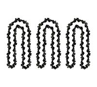 Lot de 3 chaînes 40 maillons pour tronçonneuse élagueuse