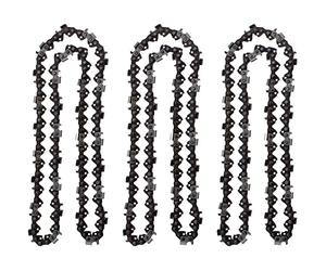 GT Garden Lot de 3 chaînes 66 maillons pour tronçonneuse