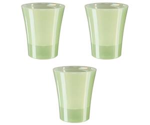 GT Garden Lot de 3 Pots pour orchidées avec réserve d'eau - Arte-dea Vert Clair Transparent 2 litres