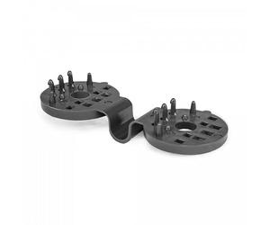 GT Garden Lot de 50 Clips de Fixation Gris pour Brise Vue