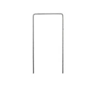 GT GARDEN - Lot de 50 piquets de fixation pour jardin en acier galvanisé - 70 x 200 mm