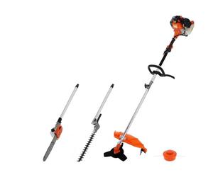 GT Garden Multifonction Thermique 4 en 1 : tronçonneuse - débroussailleuse - Taille-Haies