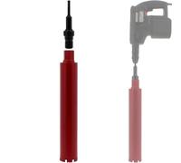 GT Market Couronne Diamant Ø 76 mm avec Adaptateur pour perceuse et perforateur SDS-Plus