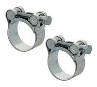 GT Market Huggy TUYAUX Lot de 2 Colliers à tourillon - Diamètre 32 à 35 mm