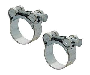 GT Market Huggy TUYAUX Lot de 2 Colliers à tourillon - Diamètre 32 à 35 mm