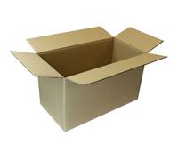 GT MARKET - Lot de 10 cartons de déménagement double cannelure - 53 x 28 x 30 cm